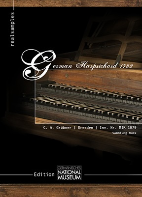 realsamples「German Harpsichord 1782」ドイツ国立博物館に所蔵される1782年製Carl August Gräbnerの歴史的チェンバロを、3,900を超えるサンプルとValotti音律で忠実に再現した本格Kontakt音源ライブラリ|DTMプラグインセール