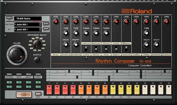 Roland「TR-808」史上最も有名なドラムマシンのブーム、スナップ、シズルを完全再現！Roland独自のアナログ回路動作テクノロジーで伝説の808サウンドとモダン機能を融合した決定版プラグイン｜DTMプラグインセール