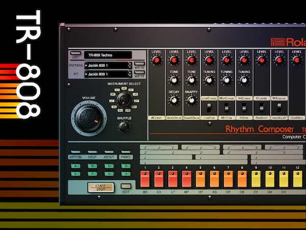 Roland「TR-808」史上最も有名なドラムマシンのブーム、スナップ、シズルを完全再現！Roland独自のアナログ回路動作テクノロジーで伝説の808サウンドとモダン機能を融合した決定版プラグイン｜DTMプラグインセール