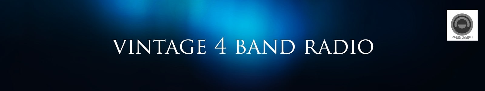 Alden Nulden Productions「Vintage 4 Band Radio Bundle」AM・FM・短波まで本格再現!ノイズ・通信音・モールス信号も収録した、映画・ゲーム・音楽制作の演出に最適な“リアルなラジオ音源|DTMプラグインセール