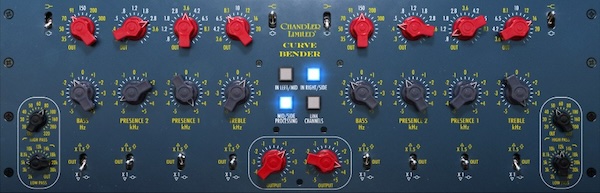 Softube「Chandler Limited® Curve Bender Mastering EQ」アナログマスタリングイコライザーの君主として君臨する、Abbey Road Studios伝説のEMI TG12345コンソール回路を受け継ぐ、ゲルマニウム・インダクター回路コンポーネントレベル・モデリングの至高のトーンシェイパー｜DTMプラグインセール