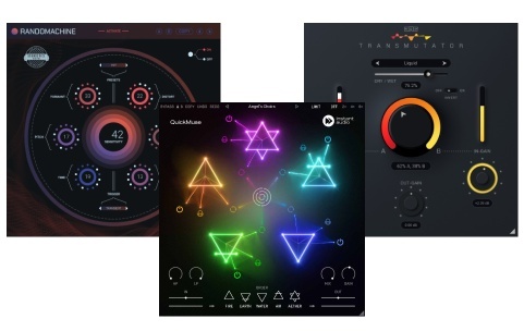 United Plugins「Inspiration Bundle」制作に行き詰まったときの最強パートナー!QuickMuse・Randomachine・Transmutatorを収録したInspiration Bundleで、ひらめきを呼び覚まし、サンプルに生命感を与え、楽曲展開をドラマチックに変える3つのクリエイティブツール|DTMプラグインセール