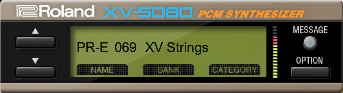 Roland「XV-5080」2000年登場以来『Roland究極のサウンドモジュール』と称されたXV-5080のDAW版！無敵の忠実度と技術的適応性、当時比類なき巨大PCMベース・マルチティンブラル・シンセシス・パワーをプラグインで体験｜DTMプラグインセール