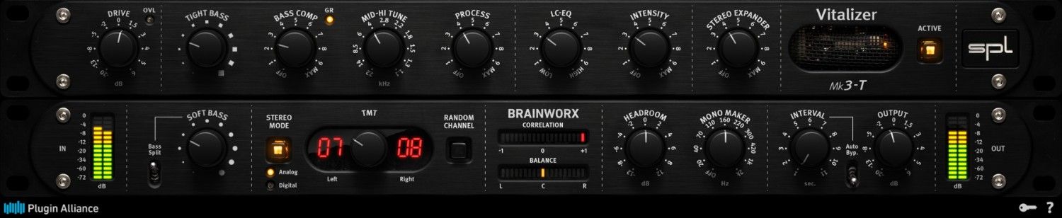 Plugin Alliance「SPL Vitalizer Mk3-T」ミックス・クラリティと空間的深度を実現する究極のトーンシェイピング・ツール!直感的コントロールで深い音響彫刻を可能にする現代ワークフロー対応マスタリング・プラグイン|DTMプラグインセール