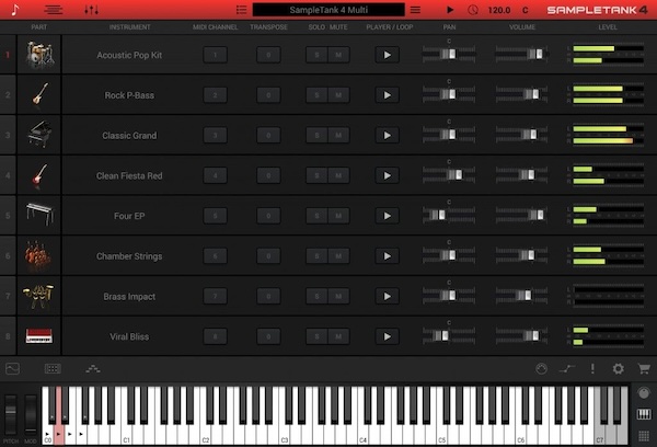 IK Multimedia「SampleTank 4」100GB超の膨大なサウンドライブラリと70種類以上の高品質エフェクトを搭載し、作曲・アレンジ・ミックス・ライブまで音楽制作のすべてをカバーする総合音源ワークステーション|DTMプラグインセール