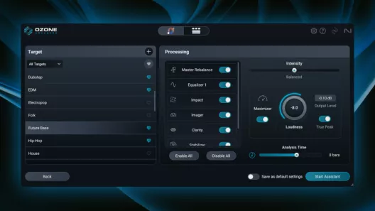 iZotope「Ozone 12」20年の革新技術とAIアシスタントが融合した次世代オールインワンマスタリングスイート!20のプロツールで創作ビジョンを完璧に実現する、初心者からヒットメーカーまで完全対応した究極のマスタリングソリューション