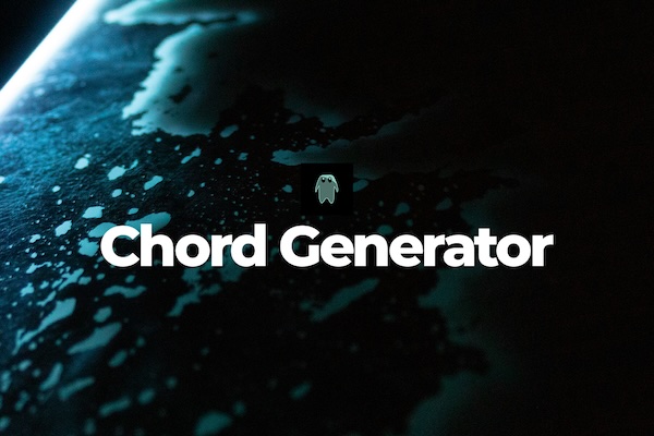 Mario Nieto World「Chord Generator」音楽理論が苦手でも複雑な和音が作れる！57種類のスケールと豊富なコードライブラリ、ストラムやリピーター機能を駆使して初心者からプロまでインスピレーションを広げられる万能MIDIプラグイン｜DTMプラグインセール