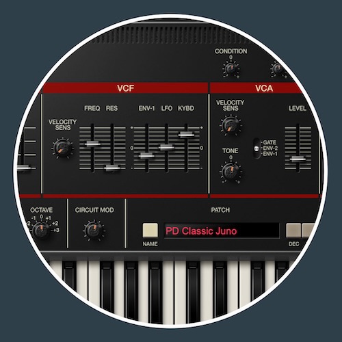 Roland「JUNO-60」80年代サウンドの女王が現代に降臨！ACB技術で完全再現されたファット&パンチーなアナログシンセサイザーの決定版｜DTMプラグインセール