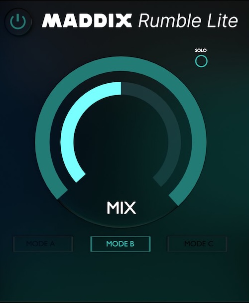 Revealed Recordings「Maddix Rumble Lite Plugin」テクノ制作の悩み"キックの迫力不足"を解決！圧倒的な低域サウンドと3つの即戦力プリセットで通常のキックをわずか数秒でクラブ仕様のランブルキックに変える、重低音サウンド｜DTMプラグインセール