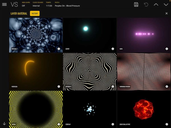 Imaginando「VS - Visual Synthesizer」音楽を視覚化する革命!オーディオ&MIDI反応型ビジュアル創造、多層シェーダーシステムと50種類のマテリアルで実現する次世代オーディオビジュアル・クリエイティビティ|DTMプラグインセール