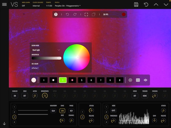 Imaginando「VS - Visual Synthesizer」音楽を視覚化する革命!オーディオ&MIDI反応型ビジュアル創造、多層シェーダーシステムと50種類のマテリアルで実現する次世代オーディオビジュアル・クリエイティビティ|DTMプラグインセール