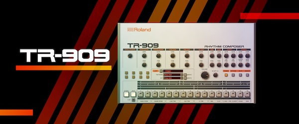 Roland「TR-909」エレクトロニック・ミュージック史の金字塔！1983年誕生のアナログ/デジタル・ハイブリッド革命、テクノ・ハウス・アシッド・インダストリアルを支配する約1万台限定生産の不朽の名機がDAWに降臨｜DTMプラグインセール