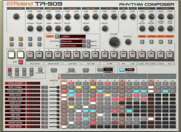 Roland「TR-909」エレクトロニック・ミュージック史の金字塔！1983年誕生のアナログ/デジタル・ハイブリッド革命、テクノ・ハウス・アシッド・インダストリアルを支配する約1万台限定生産の不朽の名機がDAWに降臨｜DTMプラグインセール