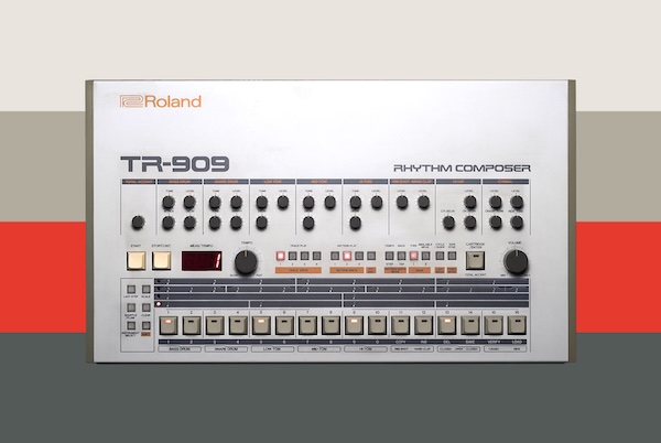 Roland「TR-909」エレクトロニック・ミュージック史の金字塔！1983年誕生のアナログ/デジタル・ハイブリッド革命、テクノ・ハウス・アシッド・インダストリアルを支配する約1万台限定生産の不朽の名機がDAWに降臨｜DTMプラグインセール