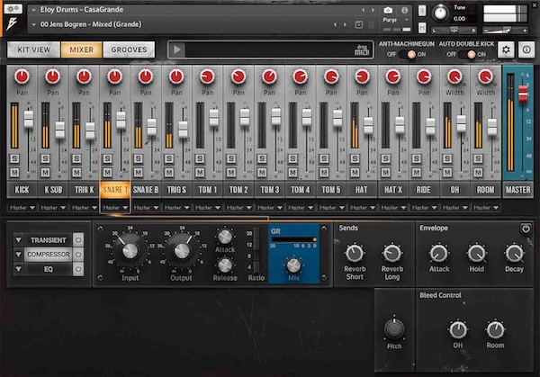 Bogren Digital「Eloy Drums」現代メタル・ドラミングの頂点！Slipknotの現ドラマーEloy Casagrandeの圧倒的才能とJens Bogrenの匠の技が融合した、Modern Drummer誌認定ベスト・メタル・ドラマーの150超MIDIグルーヴ収録、Anti-Machinegun&Auto Double Kick機能でリアルなドラムパフォーマンスを実現｜DTMプラグインセール