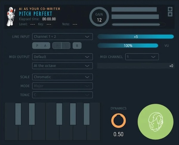 Algoriffix「PITCH PERFEKT」歌声や楽器の音をそのままMIDIに変換！ピッチ補正・スケール強制・ハーモナイズ・低遅延対応まで備えた無料プラグイン｜DTMプラグインセール