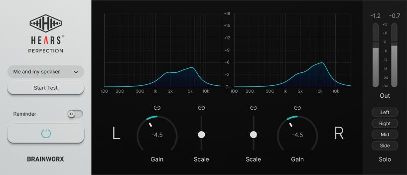 Plugin Alliance「HEARS Perfection」革命的パーソナライズ聴覚補正プラグイン！あなたの耳の個性に合わせたリアルタイム周波数補正で実現する、真のニュートラル・モニタリング環境｜DTMプラグインセール