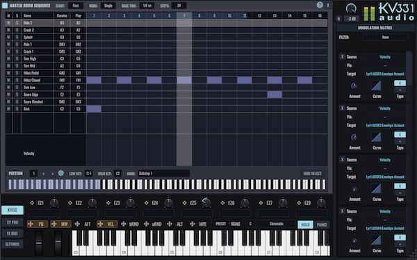 KV331 Audio「SynthMaster 3 Free Player」EDM、映画音楽、ゲーム音楽制作におすすめ！無料なのに高品質なサウンドと豊富なプリセットを備えたシンセサイザー｜DTMプラグインセール