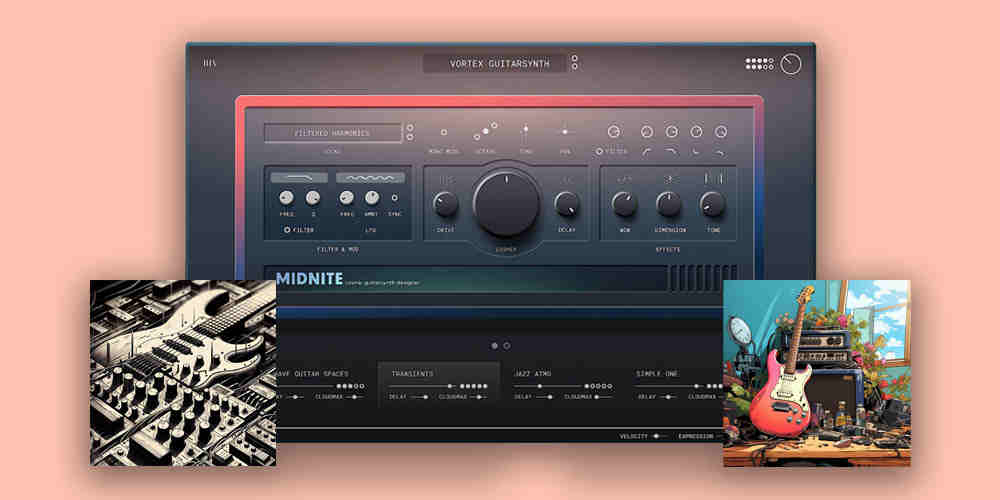 Karanyi Sounds「Midnite」創造性の境界線を突破する！グラニュラー・テクスチャーと強烈なオーバートーンが生み出す、ハイブリッド重厚サウンドデザインの新次元｜DTMプラグインセール