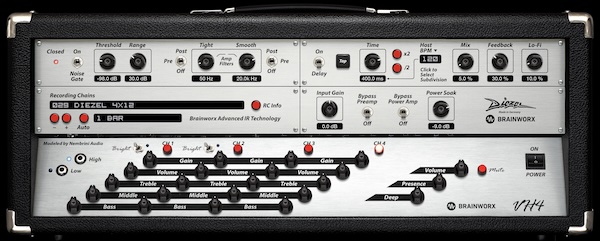 Plugin Alliance「Diezel VH4」ギターアンプ界を変革した伝説機！Metallica・Tool・Journey愛用、Peter Diezel渾身の100ワット×4チャンネル・プリアンプ搭載メタル・アンプ・オブ・レジェンズ｜DTMプラグインセール