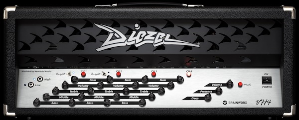 Plugin Alliance「Diezel VH4」ギターアンプ界を変革した伝説機！Metallica・Tool・Journey愛用、Peter Diezel渾身の100ワット×4チャンネル・プリアンプ搭載メタル・アンプ・オブ・レジェンズ｜DTMプラグインセール