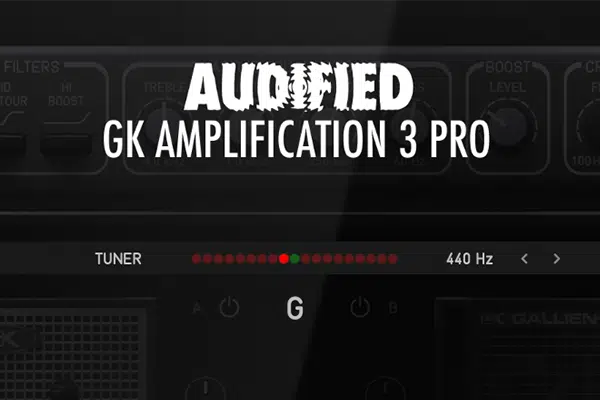 Audified「GK Amplification 3 Pro」80年代トランジスタ・アンプ革命の伝説機種を完全復活！MB150・2001RB・800RB 3機種精密再現と、スマート・ゲート×コンプレッサー搭載の次世代ベース・アンプ・シミュレーター｜DTMプラグインセール