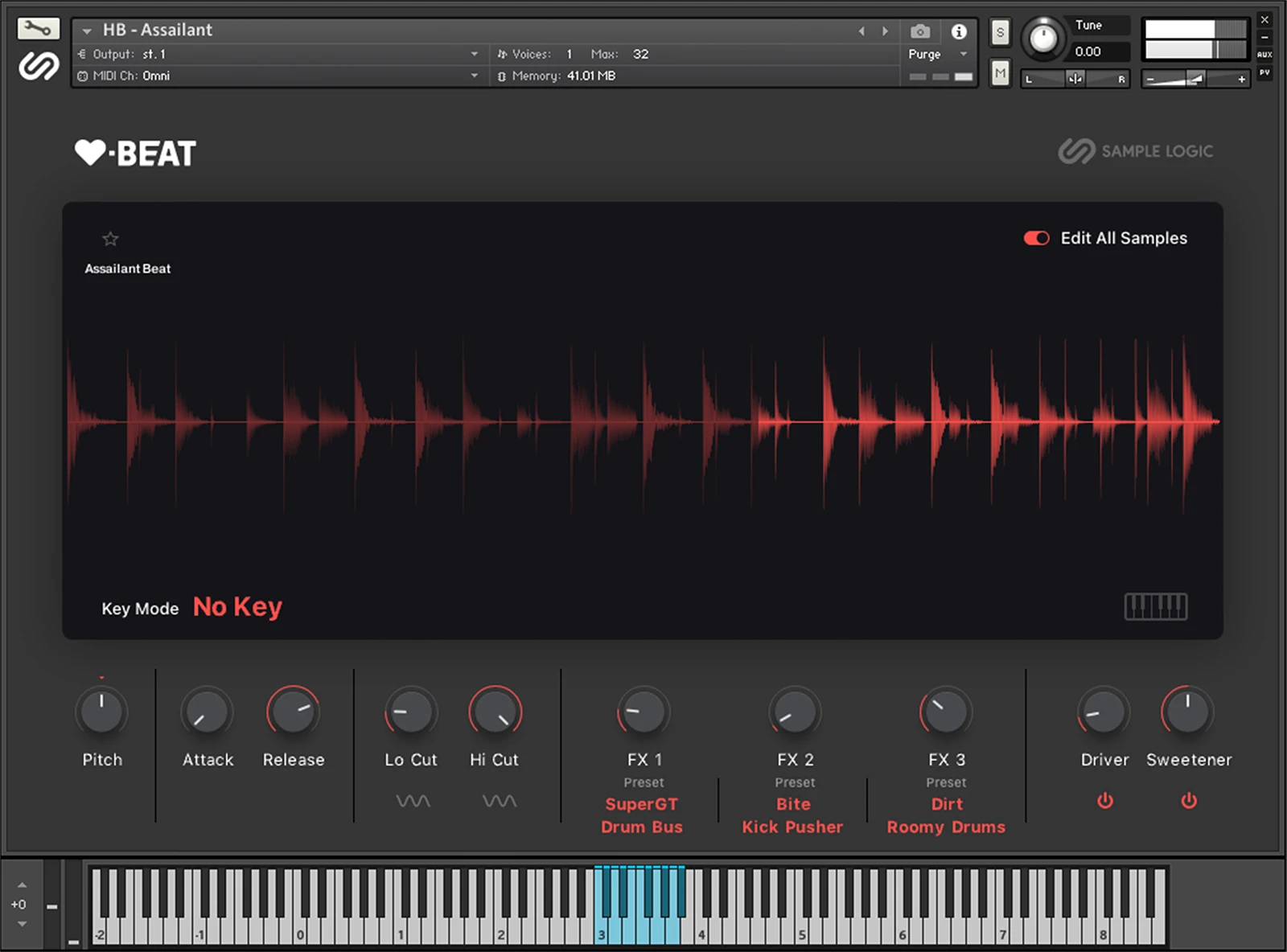 Sample Logic「HeartBeat」リズム制作に新しい基盤をもたらす！2,400以上のプロ仕様ループと直感的操作で映画音楽からポップス・EDM・ヒップホップまで幅広く使えるリズム制作ライブラリ｜DTMプラグインセール
