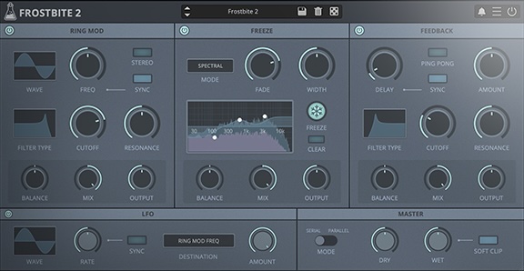 AUDIOTHING「FROSTBITE 2 – Spectral Freezing Plugin」音を“凍らせて操る”という全く新しい発想！シンセやボーカルを幻想的な音響テクスチャへ変換するスペクトラル・フリーズ・プラグイン｜DTMプラグインセール