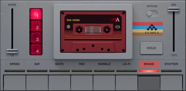 AIR Music Technology「Fly Tape II」クラシック・カセット・キャラクターの完全復活！8独立テープスタイル・モード、レトロ・ソニック・テクスチャー×カラフル・サトレーション搭載ヴィンテージ・テープ・エミュレーター｜DTMプラグインセール