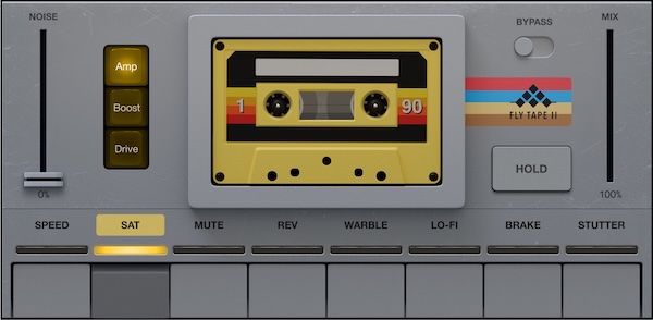 AIR Music Technology「Fly Tape II」クラシック・カセット・キャラクターの完全復活！8独立テープスタイル・モード、レトロ・ソニック・テクスチャー×カラフル・サトレーション搭載ヴィンテージ・テープ・エミュレーター｜DTMプラグインセール