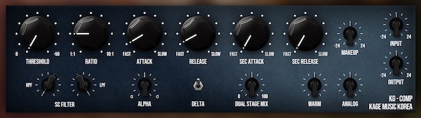 KAGE MUSIC「KG SERIES」EQ、コンプ、サチュレーター、リバーブまで網羅！プロ仕様の高音質アナログプラグインを無料で解放｜DTMプラグインセール