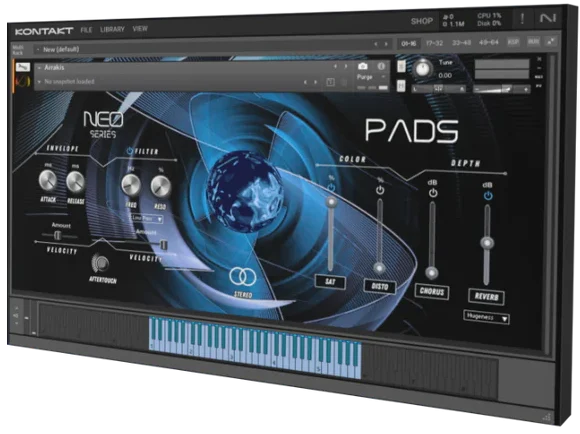 CineTrance「NEO Series Pads」アンビエント・トランス・チルアウト・映画音楽・ゲームサウンド──ジャンルを問わず“空間と情緒”を演出したいならこれ一択！操作のしやすさとサウンドクオリティを兼ね備えた、初心者にもプロにも刺さる“即戦力パッド音源｜DTMプラグインセール