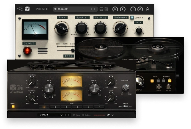 Tone Empire「Tape Bundle」TapeZoo・TM700 V2・Reelight PROを収録したアナログテープエミュレーションプラグイン!ミックスからマスタリングまで音に温かみとグルー感を与える万能ツールセット|DTMプラグインセール
