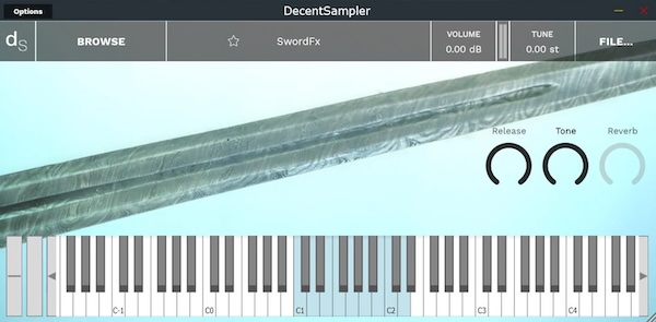Necatuss「Sword Fx」実際のレプリカソードを使って収録された迫力満点の金属音をサンプル化！フィールドレコーディングから生まれたユニークな音源｜DTMプラグインセール