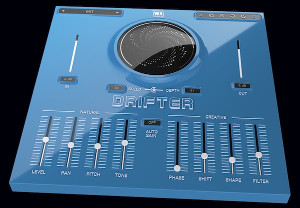 W. A. Production「Drifter」完璧すぎるミックスに魂を吹き込む！音響シフト・パワーハウスが実現する、有機的モジュレーション×人間味あふれる楽器的動きによる音楽蘇生システム｜DTMプラグインセール