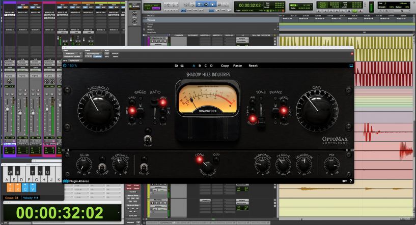 Plugin Alliance「Shadow Hills OptoMax」業界最高峰アナログ・モデリング技術×Shadow Hills光学ハードウェア回路完全再現！単純再創造を超えた音楽的・キャラクタフル・高汎用性オプティカル・コンプレッサー・プラグイン｜DTMプラグインセール