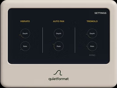 quietformat「Auralis Multi Mod」音に揺らぎとリズムを自由に加える！ビブラート・オートパン・トレモロを1つにまとめた無料モジュレーションプラグイン｜DTMプラグインセール