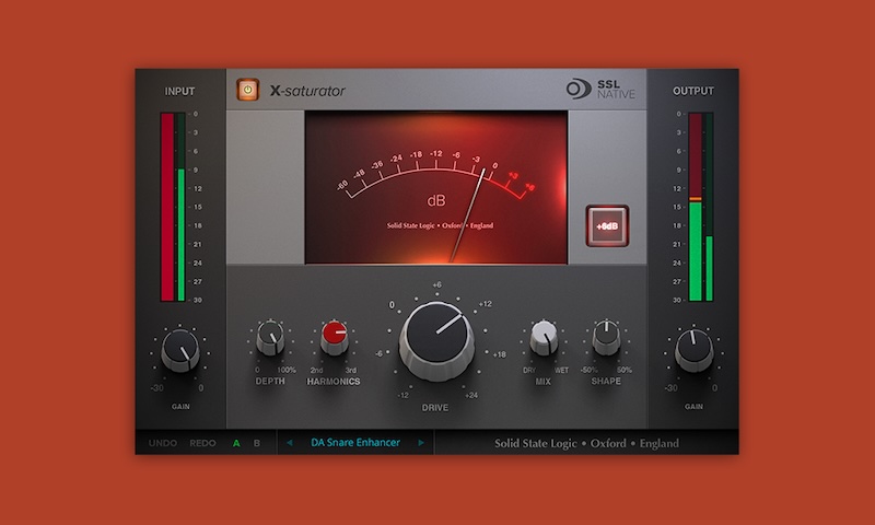 Solid State Logic「SSL Native X-Saturator」ミックス・エンジニアの秘密兵器！ボーカルに少量加えるだけでミックスから飛び出し、スネアに振りかければ瞬時にクラッキーで生命感あふれるサウンドに変貌させる、多用途アナログ・ディストーション回路エミュレーション｜DTMプラグインセール