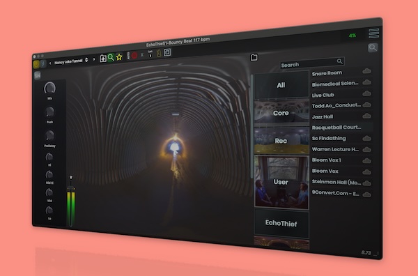 Stagecraft「EchoThief」実在する空間の響きをリアルタイムで再現!洞窟・礼拝堂・バットケイブまで収録した、音に臨場感とストーリーを与える最先端のリバーブ|DTMプラグインセール