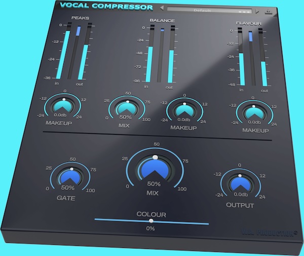 W. A. Production「Vocal Compressor - Gearspace Special」ボーカル処理のすべてを1つに凝縮！3段階のコンプレッション・ノイズ除去・サチュレーション・カラー調整を直感的に操り、録音した声をプロフェッショナルな仕上がりへ導く万能プラグイン｜DTMプラグインセール