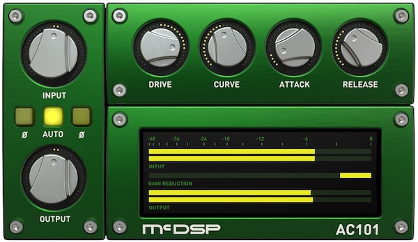 McDSP「Analog Channel」AC101デジタル・プリアンプ構成で過剰なゲインでもデジタル・ディストーション回避し、AC202テープマシン・エミュレーションでバイアス・再生速度・IEC1/2イコライゼーションを超えた調整を実現する2イン1プラグイン｜DTMプラグインセール