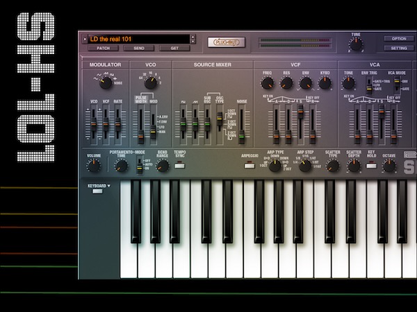 Roland「SH-101」当時の複雑なシンセに比べて基本的なモノフォニック構造ながら、明るくエッジの効いたトーンと刺激的なサウンド・エフェクトを高速プログラミング可能にし、キーボーディストの舞台イメージを再定義した控えめだが華やかなモノシンセ｜DTMプラグインセール