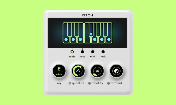 Baby Audio「Humanoid」現代ボーカルの音響限界を押し広げる革新的ボイス操作機能により、歌唱スキル不要で人間と機械の質を融合したユニークな音色をシンセ波形に変形させ、声を完全にシンセサイザー化する最先端ハードチューニング｜DTMプラグインセール