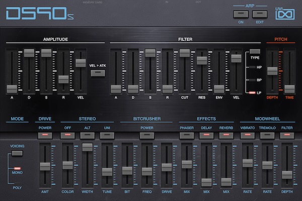 UVI「Digital Synsations Vol.1」90年代デジタルシンセの名機を現代に完全再現！SY77・D-50・M1のサウンドを高精度に再構築し、懐かしくも新しい音楽体験をもたらす究極のライブラリ｜DTMプラグインセール