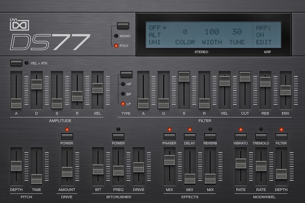 UVI「Digital Synsations Vol.1」90年代デジタルシンセの名機を現代に完全再現！SY77・D-50・M1のサウンドを高精度に再構築し、懐かしくも新しい音楽体験をもたらす究極のライブラリ｜DTMプラグインセール