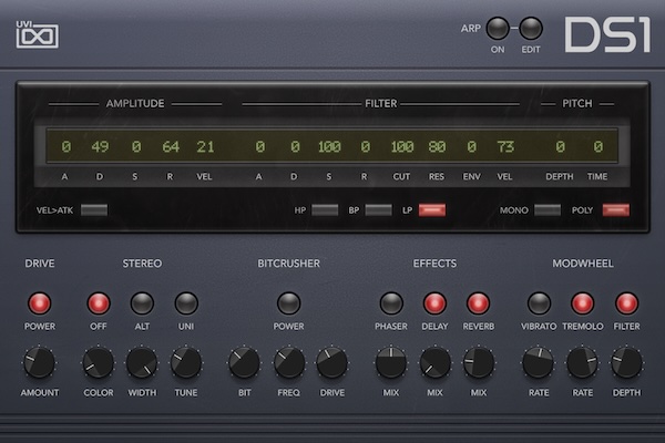 UVI「Digital Synsations Vol.1」90年代デジタルシンセの名機を現代に完全再現！SY77・D-50・M1のサウンドを高精度に再構築し、懐かしくも新しい音楽体験をもたらす究極のライブラリ｜DTMプラグインセール