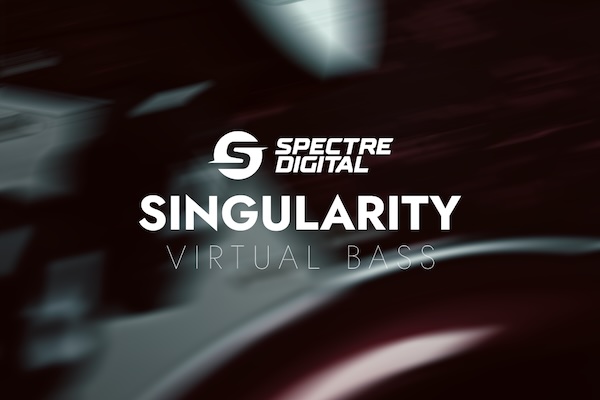 Spectre Digital「Singularity Virtual Bass」“打ち込みでも生演奏のように鳴る”究極のベース音源！ピック弾き・指弾き・スラップなどの本格奏法を打ち込みだけで再現し、誰でも自然で力強い低音トラックを作れるリアルベース音源｜DTMプラグインセール