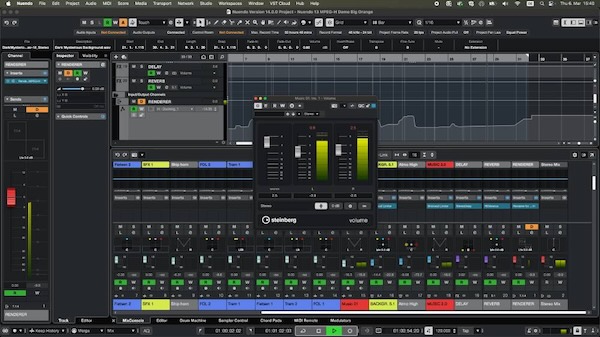 Steinberg「Nuendo 14」オーディオ・ポストプロダクションとゲーム・オーディオの新標準を確立!AIパワード音声テキスト変換技術・強力ミキシング・アシスタント・イベント・ボリューム・カーブ強化により、ダイアログの明瞭性を自動化し作業時間を劇的に短縮する次世代ワークフロー|DTMプラグインセール