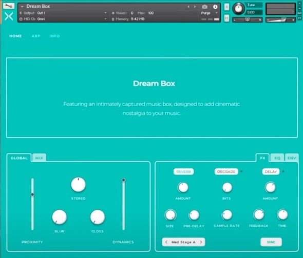 Sonixinema「Dream Box 」鳴らした瞬間、時が止まる!アンティーク・ミュージックボックスを繊細に収録した無料Kontakt音源|DTMプラグインセール