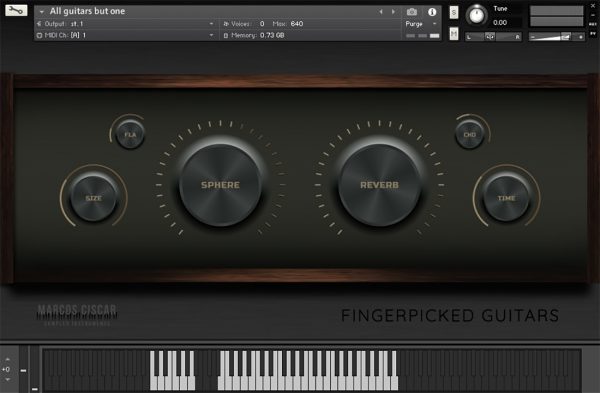 Marcos Ciscar「Fingerpicked Guitars」アコースティックギターをリアルに再現できる!感情表現と空気感まで伝わる、繊細な指弾きギター音源|DTMプラグインセール